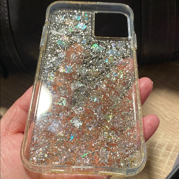 EUC Casemate glitter case with pearl iPhone 11 Pro Max - Picture 2 of 3